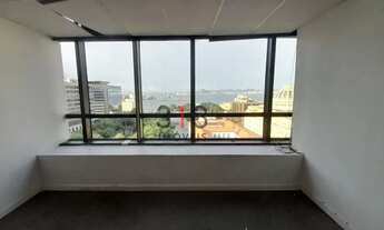 Imagem 3: Sala comercial 154m2 com vista privilegiada de frente para a baia de Guanabara com 2 banhe