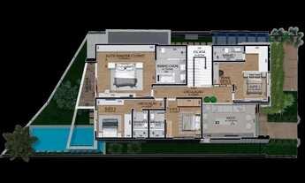 Imagem 4: Casa com 4 suítes condomínio fechado