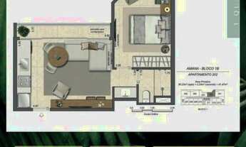 Imagem 2: Apartamento quarto e sala na Gávea ao lado do Shopping para investimento ou moradia com la