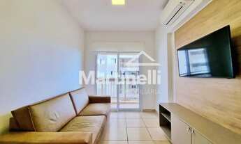 Imagem 2: Apartamento mobiliado para locação no Edifício Blues Residencial, próximo a USP - Ribeirão