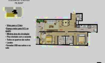 Imagem 5: Apartamento para venda possui 106 metros quadrados com 2 quartos em Botafogo - Rio de Jane