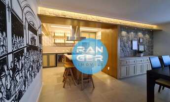 Imagem 5: Apartamento com 3 dormitórios para alugar, 223 m² por R$ 22.500,02/mês - Boqueirão - Santo