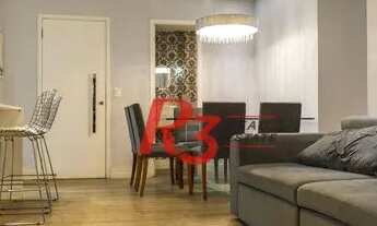 Imagem 2: Apartamento com 3 dormitórios à venda, 111 m² por R$ 950.000,00 - Encruzilhada - Santos/SP