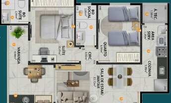 Imagem 3: Cobertura Duplex em Praia de Itaparica Vila Velha ES