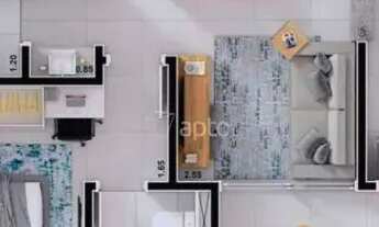 Imagem 2: Apartamento para venda com 60 metros quadrados com 2 quartos