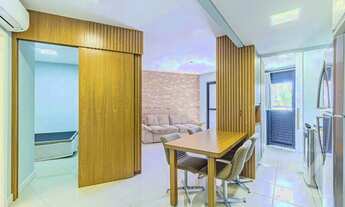 Imagem 3: Apartamento com 1 dormitório para alugar, 51 m² por R$ 3.250/mês - Água Verde - Curitiba/P