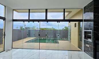 Imagem 4: Bacelar Imóveis vende casa nova, térrea no Alphaville 1, com 3 suítes