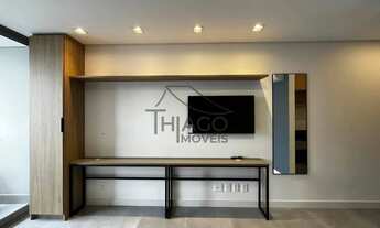 Imagem 4: Studio novo com sacada e mobiliado de 26m² para locação, localizado no bairro do Tatuapé