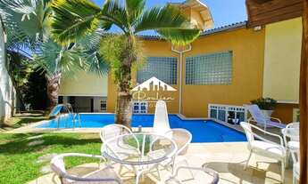 Imagem 5: À venda Casa de alto padrão em condomínio, com 4 suítes, área gourmet, sauna, piscina em t