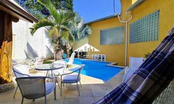 Imagem 4: À venda Casa de alto padrão em condomínio, com 4 suítes, área gourmet, sauna, piscina em t