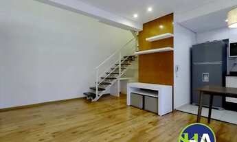 Imagem 2: Duplex para aluguel possui 70 m² com 1 suíte master em Moema - São Paulo - SP
