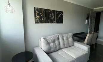 Imagem 4: Apartamento mobiliado fino completo - Varanda e Área de Lazer