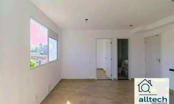 Imagem 3: Apartamento com 1 dormitório para alugar, 32 m² por R$ 1.821/mês - Quinta da Paineira - Sã