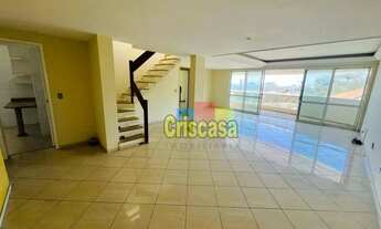 Imagem 3: Cobertura com 3 dormitórios e piscina para alugar, 160 m² por R$ 5.900/mês - Imbetiba - Ma