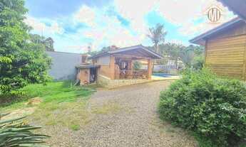 Imagem 5: Linda chácara com escritura em condomínio, 5 dormitórios, piscina, pergolado, à venda, 100