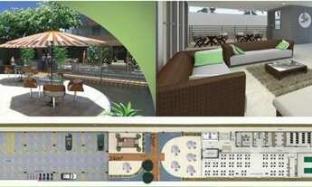 Imagem 3: Apartamento para Venda em João Pessoa, Cabo Branco, 1 dormitório, 1 suíte, 2 banheiros, 1