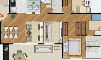 Imagem 3: Apartamento para venda tem 120 metros quadrados com 3 quartos em Vila Andrade - São Paulo