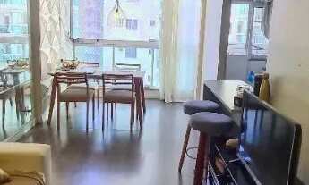 Imagem 4: De frente, sol da manhã, andar alto, com lazer de clube