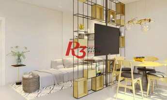 Imagem 2: Apartamento para venda tem 65 metros quadrados com 2 quartos em Ponta da Praia - Santos