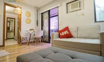 Imagem 6: Flat com 1 dormitório, 44 m² - venda por R$ 1.300.000,00 ou aluguel por R$ 7.280,00/mês