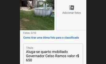 Imagem 2: Aluga-se quarto em Governador Celso Ramos próximo ao novo mercado Koch contato