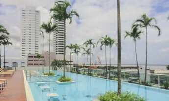 Imagem: Apartamento quadrado com 2 quartos com suite