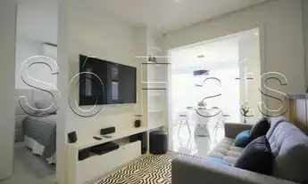 Imagem 5: Flat de luxo na Juscelino Kubitschek disponível para locação próximo ao Shopping Iguatemi