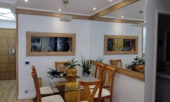 Imagem 2: Apartamento para venda tem 80 metros quadrados com 3 quartos em Jardim Bela Vista - Santo