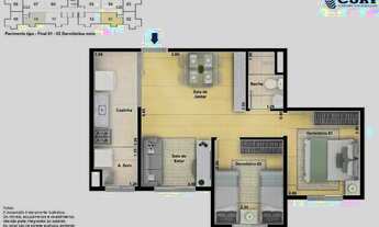 Imagem 4: Apartamento 45 m2 com lazer e 2 Quartos Metro Bresser Móoca