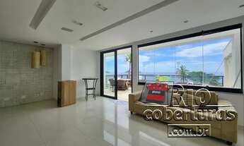 Imagem 3: Cobertura à venda na Praia da Barra da Tijuca. Frontal praia e mar