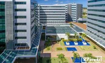 Imagem: Sala comercial no Hangar Business decorada