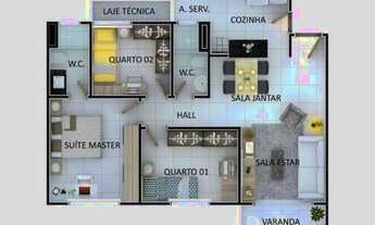 Imagem 2: GL - Condomínio Solaris Master no Cristo Rei