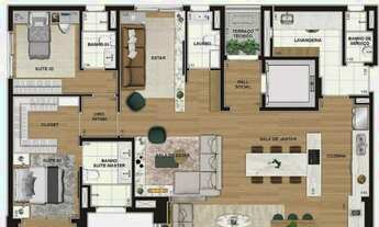 Imagem 3: Apartamento no Itaim Bibi - 147 m² - Novo com piscina - Revenda andar alto