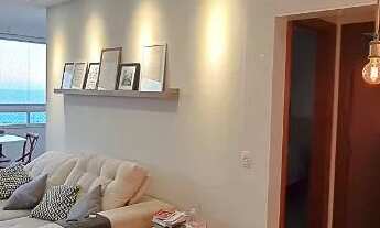 Imagem 2: De frentão, com 72m², varanda enorme, com vista mar, sol da manhã