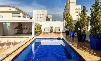 Imagem 2: COBERTURA LINDENBERG COM AMPLA ÁREA EXTERNA E VISTA ABERTA NO JARDIM AMÉRICA