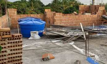 Imagem 2: Casa de laje em construção