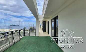 Imagem 2: Cobertura à venda na Praia da Barra da Tijuca. Frontal praia e mar