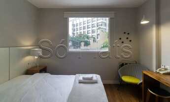 Imagem 6: Flat disponível para locação no Slaviero Downtown contendo 22m², 1 dormitório e 1 vaga de