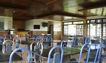 Imagem 6: Pavilhão medindo 1.000 m² com mezanino, escritório, banheiros. Refeitório medindo 100,00 m