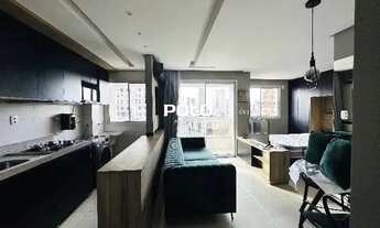 Imagem 2: Flat mobiliado para alugar no Residencial Lux Home Design, Setor Bueno, em Goiânia-GO