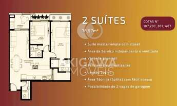 Imagem 4: Apartamento para Venda em Florianópolis, Jurerê, 3 dormitórios, 3 suítes, 3 banheiros, 2 v