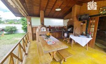 Imagem 7: Linda chácara com escritura em condomínio, 5 dormitórios, piscina, pergolado, à venda, 100