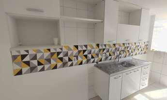 Imagem 6: Apartamento para aluguel possui 60 metros quadrados com 2 quartos em Rocha Sobrinho - Mesq