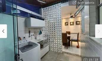 Imagem 7: Área privativa espetacular, toda planejada, 3 qtos, suíte, 2 salas, prédio com 6 aptos