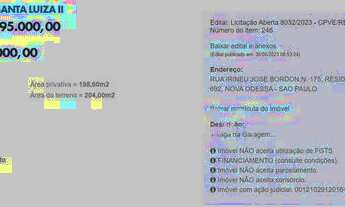 Imagem 2: Casa com 2 dormitórios à venda por R$ 237.000,00 - Residencial Santa Luiza II - Nova Odess