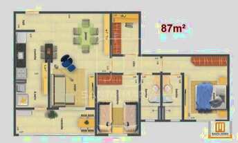 Imagem 3: Apartamento (tipo - padrao) 2 dormitórios/suite, portaria 24hs, espaço gourmet, salão de f