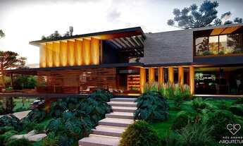 Imagem: CASA COM LINDO PROJETO ARQUITETÔNICO EM