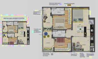 Imagem 3: Apartamento com 2 dormitórios, 75 m² - venda por R$ 1.000.000,00 ou aluguel por R$ 5.900,0