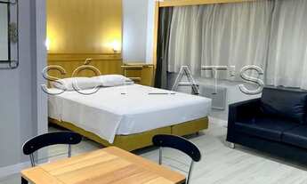 Imagem 2: Flat Transamérica Faria Lima 1 dormitório 1 vaga disponível para locação