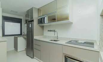 Imagem 5: Apartamento mobiliado de 1 dormitório, suíte, com 49 m² de área privativa, 1 vaga